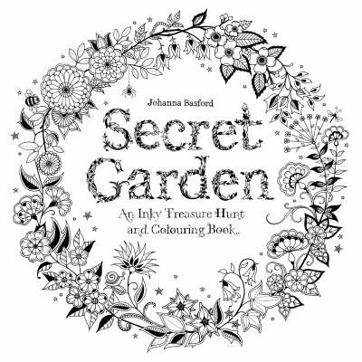 很多人都想要的Secret Garden 秘密的庭院 填色书 直接打印就可能啦~
