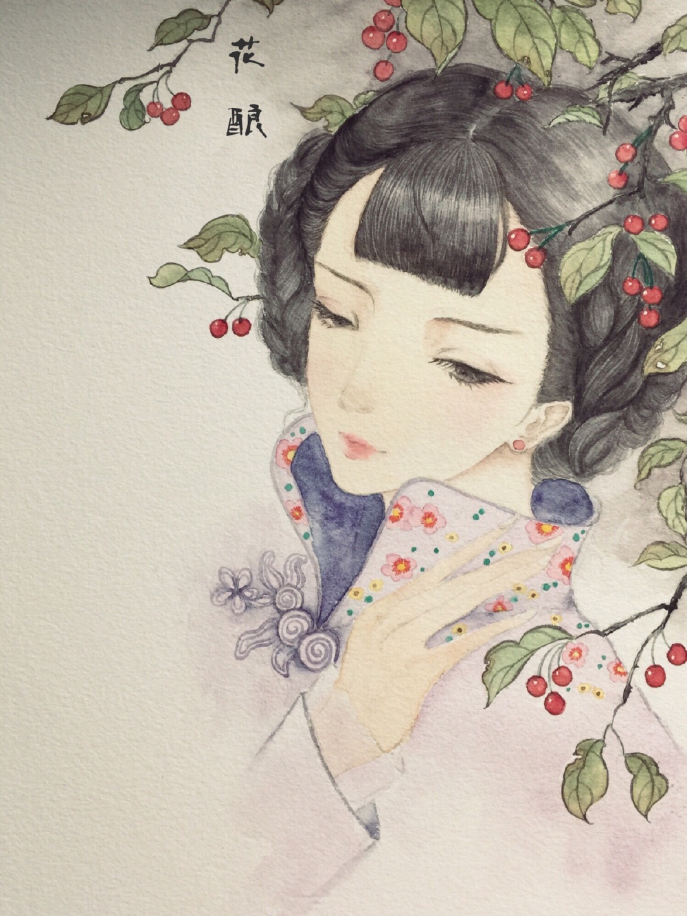 花酿.古风人物 临摹练习