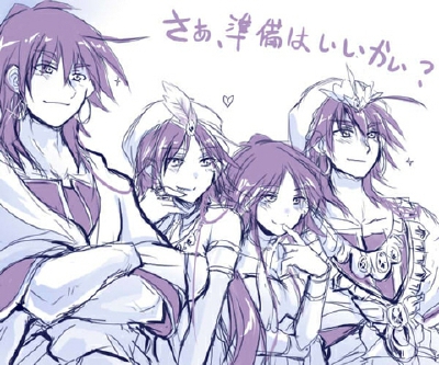 动漫 魔笛MAGI