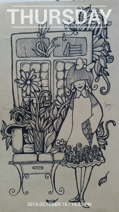 线描画