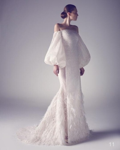 黎巴嫩设计师Ashi studio 2015 婚纱春夏新款