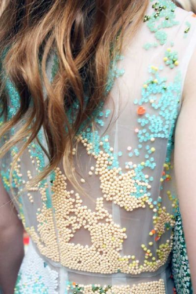 new talents of Central Saint Martins. Photo from the show of Maia Bergaman.