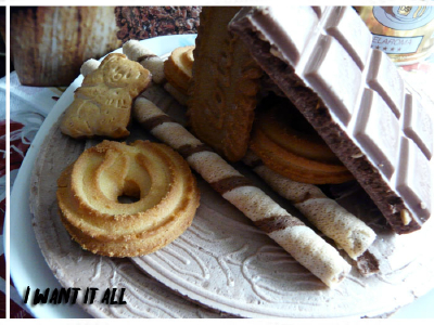 chocolate and cookies