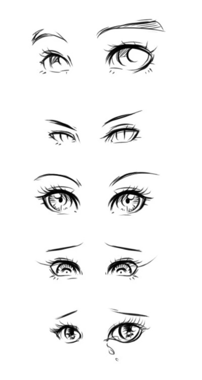 眼睛画法
