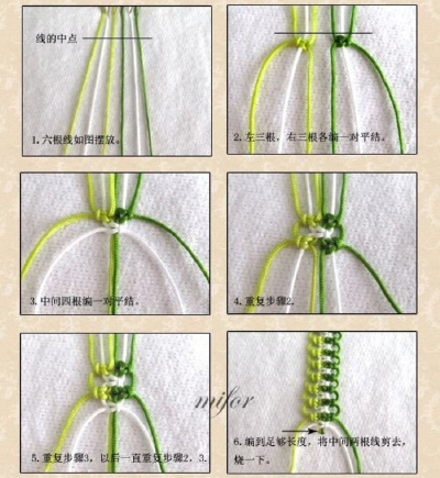 ❀【手链编织图解】