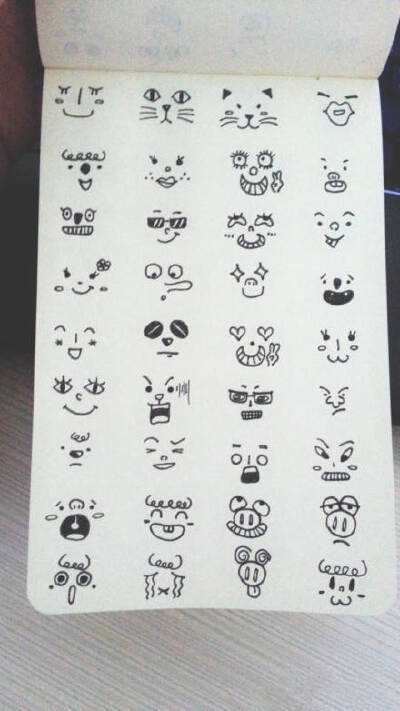 简笔表情