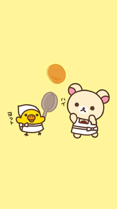 iPhone5 iPhone6 iPhone6 Plus wallpaper wechat 微信背景 壁纸 锁屏 待机 主题 桌面 轻松熊 rilakkuma