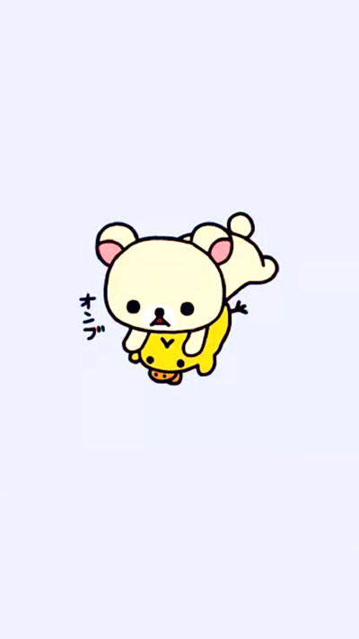 iPhone5 iPhone6 iPhone6 Plus wallpaper wechat 微信背景 壁纸 锁屏 待机 主题 桌面 轻松熊 rilakkuma