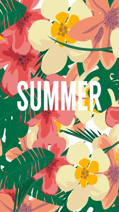 SUMMER LINE 换不完的手机壁纸..
