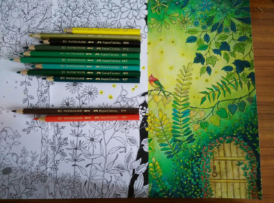 秘密花园 四分之一完成