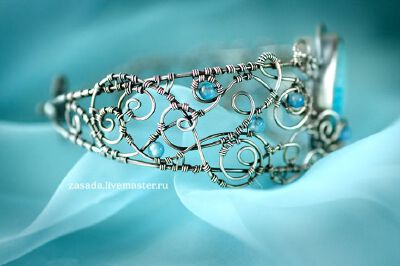 &amp;quot;Heaven&amp;quot; Silver bracelet with agates | Flickr - Photo Sharing!