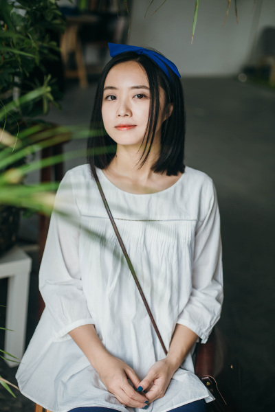 ONEFUN秋款原Dan日系森系镂空纯棉可爱甜美七分袖娃娃衫 四色入