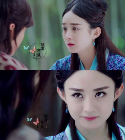 【古韵美人馆】 《蜀山战纪之剑侠传奇》赵丽颖 - 玉无心 “寒玉本无心，奈何总深情”。 锁屏壁纸 手机壁纸