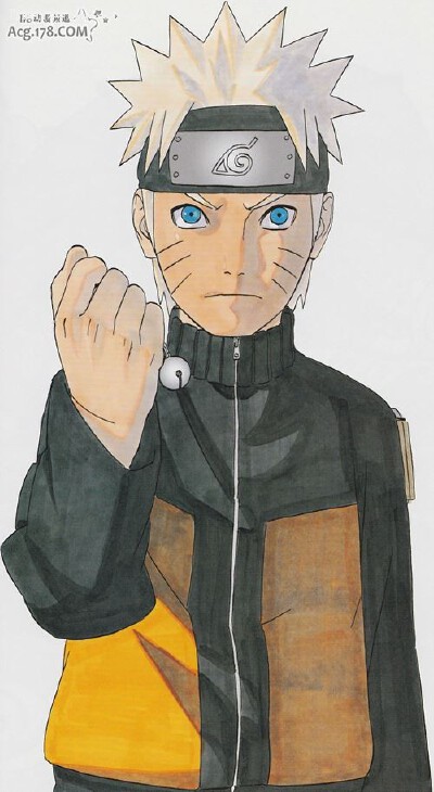 NARUTO -ナルト- 《火影忍者》漫画 原画 #岸本齐史# 漩涡鸣人