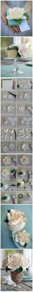 手工DIY 花花的制作方法 送礼物的时候的用