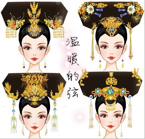 中国风-古代发型