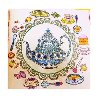 美味食光 coloring and the food 。秘密花园。