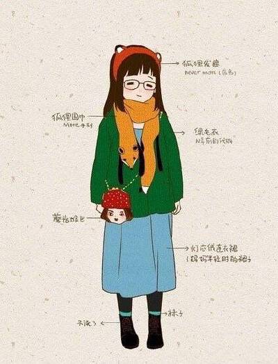 冬季穿搭