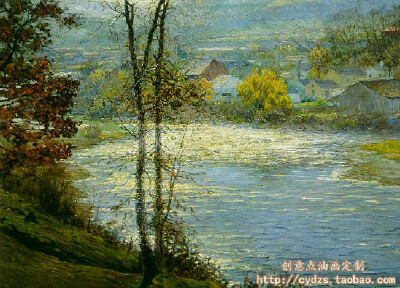 印象派 绘画 艺术 风景 油画