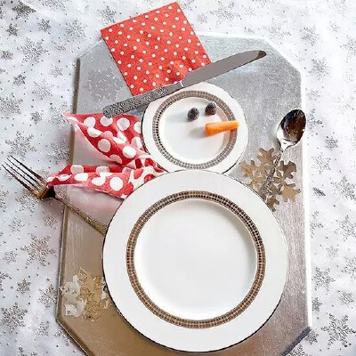 雪人餐具