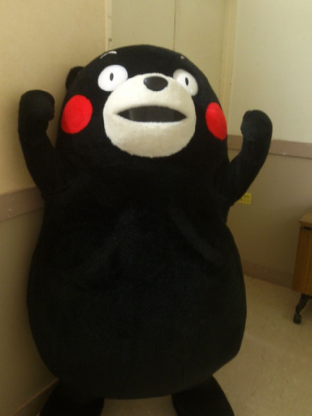 熊本熊 Kuma Mon Mono 部长 萌萌的 熊本县 吉祥物 黑熊 呆萌 日本