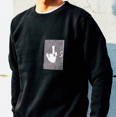 LIMBO AW COLLECTION SWEATER BY "She&ldquo; 纯色经典植绒卫衣