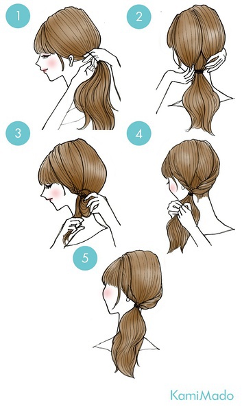 编辫子 编头发 diy 教程 示范 讲解 步骤 发型 短发 盘发 长发 辫子 hair style 染发