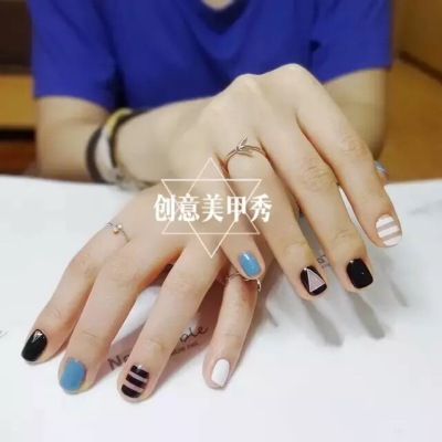欧美时尚美甲