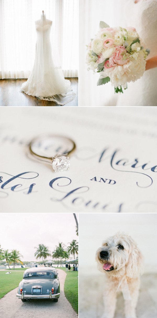 NAUTICAL NAVY & PINK FLORIDA WEDDING