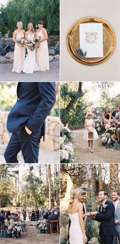 Boho Chic Ojai, CA Wedding