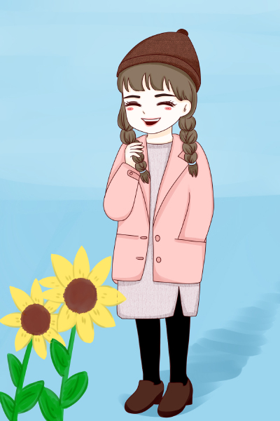 爱笑的女孩需要人来疼