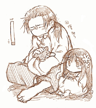 pixiv 画师：のさのさ 老王很忙系列。。 王耀 王湾 这个画师大大的画我表示一直都觉得画风很萌