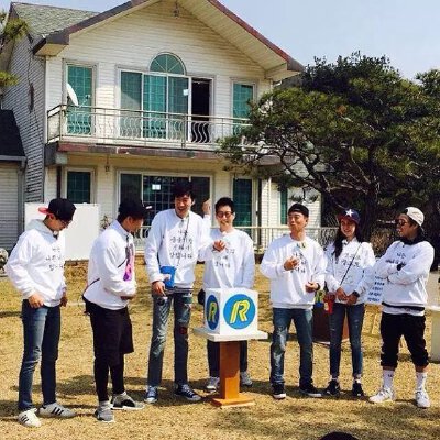 running man 刘在石 / 池石镇 / 金钟国 / 宋智孝 / 河东勋 / 姜熙健 / 李光洙