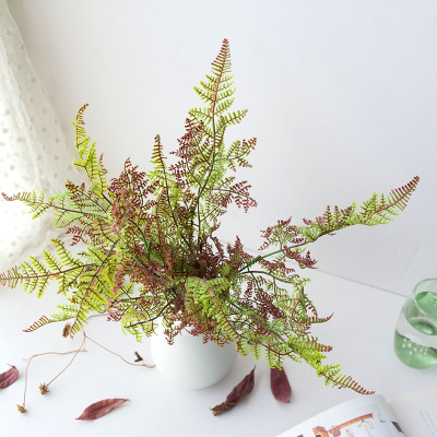 高仿真把束文竹叶 绿色花艺 仿真植物 整体花艺 家居客厅摆设