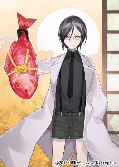 #刀剑乱舞#官方一周年全贺图
薬研藤四郎(石商氏)