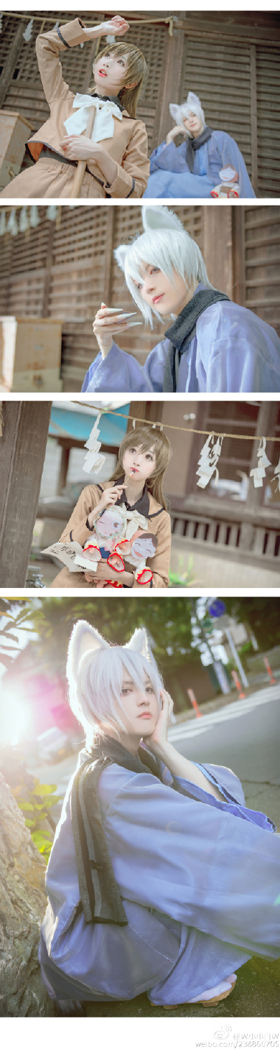 #元气少女缘结神# cos#巴卫# 小小白#桃园奈奈生# @小柔SeeU 。感谢神社主人借我们使用场景感谢同行摄影后勤的小伙伴！@stock-wa @WangPangBau @Eri_舞千鹤 @mii彌琉_taylor  希望下次还有机会一起战外景哈顺带祝大家…