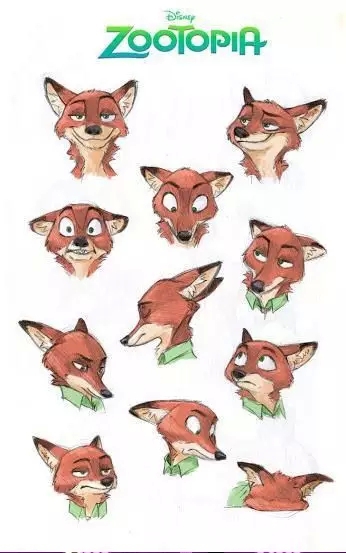 Zootopia-疯狂动物城 Nick 表情