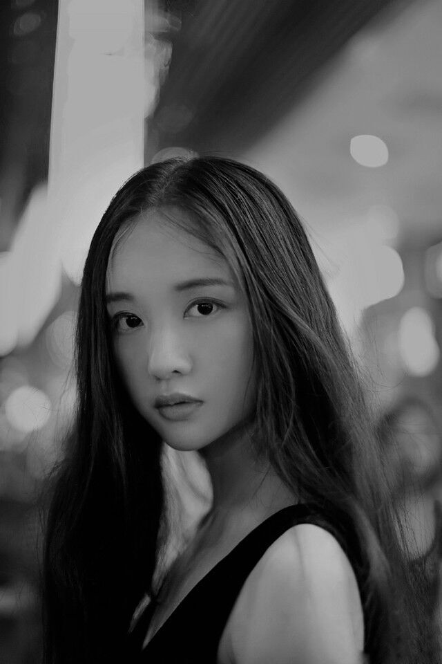 黑白、摄影、人像