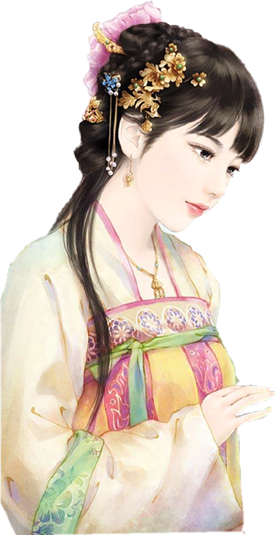 【分享】古风女立绘_橙光素材吧_百度贴吧