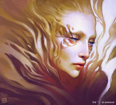 escume (Anna Dittmann) 唯美人物肖像-忧伤的眼.