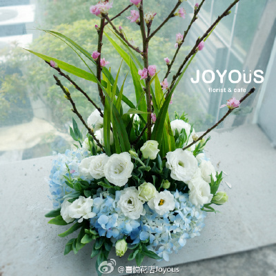晚宴桌花，关键词“春天”