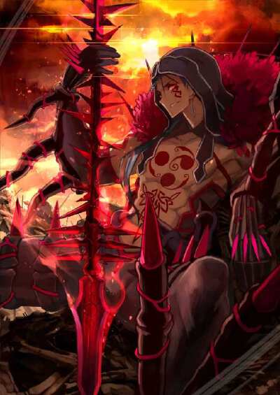 berserker阶级的库丘林依旧帅的x
