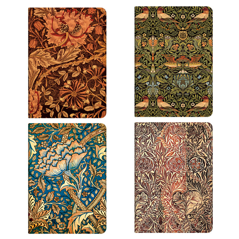 「杂货铺」←_←
精美礼品 包邮正品paperblanks 威廉·莫里斯创作系列横线笔记本
