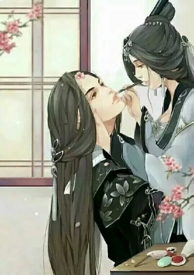 古风 插画 cg 壁纸 同人 古装 美人 手绘 鼠绘 厚涂 唯美 水墨 中国风 橙光 