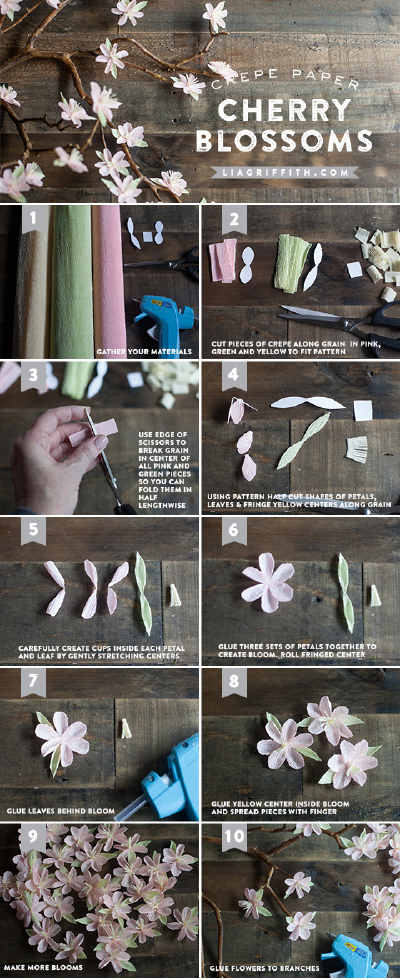好美。。。DIY假花教程