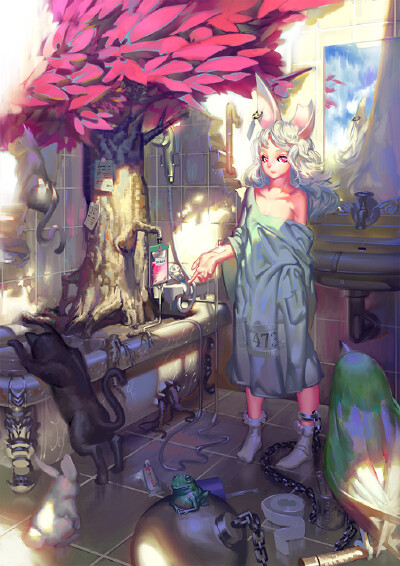 鴉参（いあさん）@CCIUP中国动漫插画