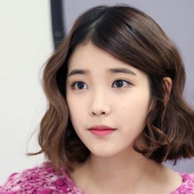 IU的甜美系lob头
