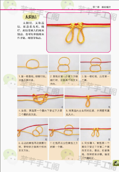 中国结，太阳结