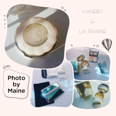 #新入荷记录# Kanebo 天使蜜粉饼 2016年限定版 & La Prairie 蓓丽 活肤修护双效粉饼. 颜值贼高～ 这土我可以再吃一百年..
