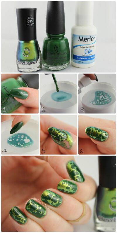 I just wanted to share a tutorial that I created for Nail It magazine! It shows how I created the waterspotted nails from a few weeks ago…